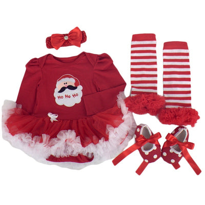 Four-piece Christmas Clothing Set