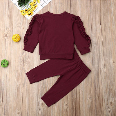 Sweatshirt Jumper Long Sleeve 2Pcs Set