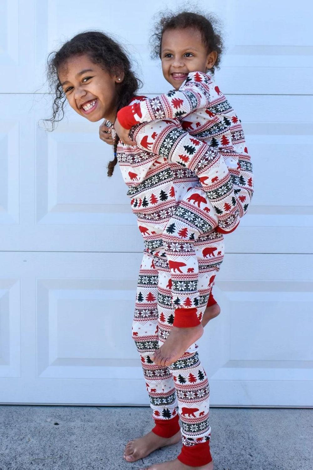 CHRISTMAS - Long Sleeve Jumpsuit - Mini Made Boutique