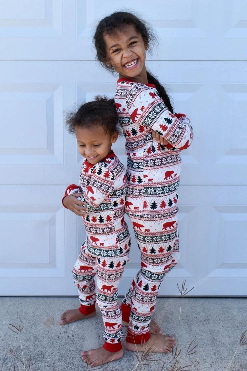 CHRISTMAS - Long Sleeve Jumpsuit - Mini Made Boutique