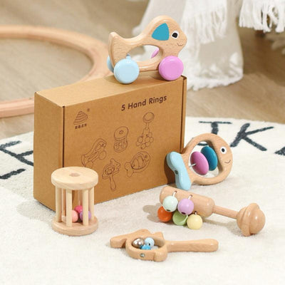 Newborn Baby Beech Educational Toys - Mini Made Boutique