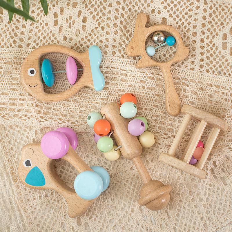 Newborn Baby Beech Educational Toys - Mini Made Boutique