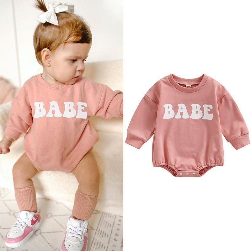 'BABE' Sweater - Mini Made Boutique