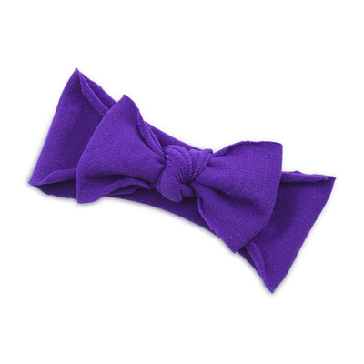 Solid Color Knotted Headband - Mini Made Boutique