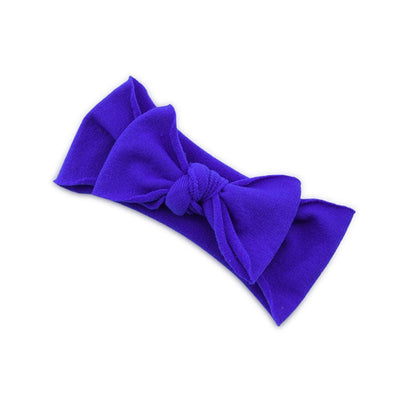 Solid Color Knotted Headband - Mini Made Boutique