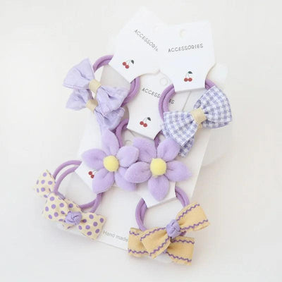 Girls Bows Elastic Band - Mini Made Boutique