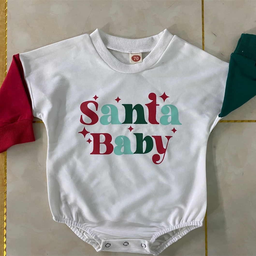 Baby Autumn Pullover Long Sleeve Romper