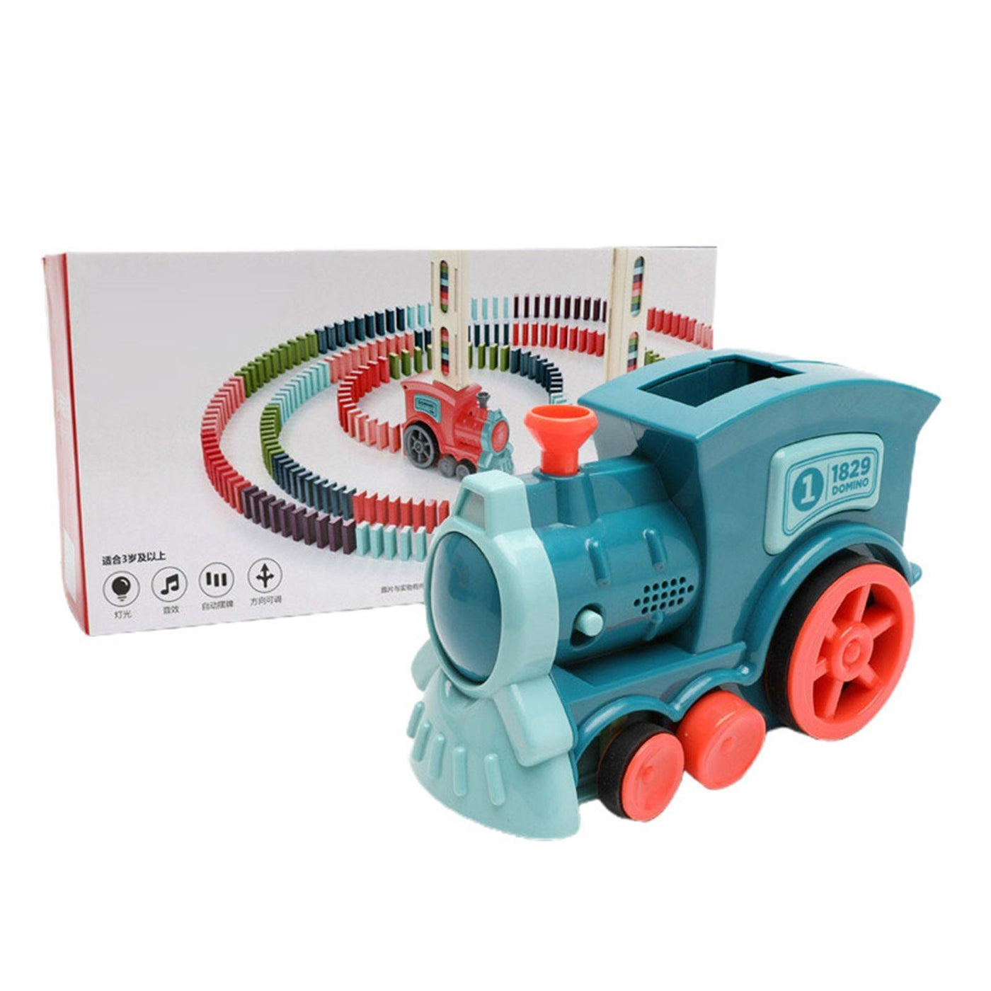 Domino Train Toys - Mini Made Boutique