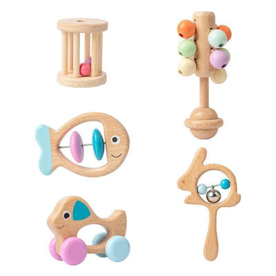 Newborn Baby Beech Educational Toys - Mini Made Boutique